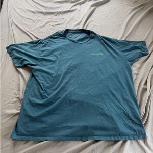 Columbia Men's Teal Short Sleeve Tee